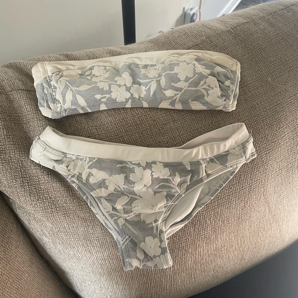 Floral Lace Bikini Set